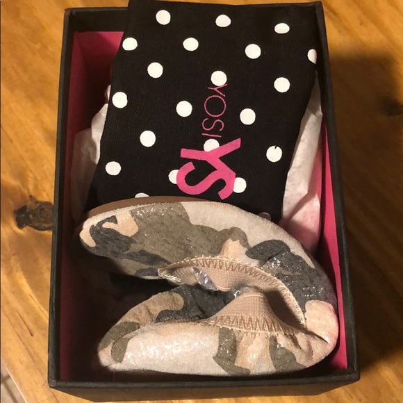 Yosi Samra little girls camo shoes - Picture 3 of 4